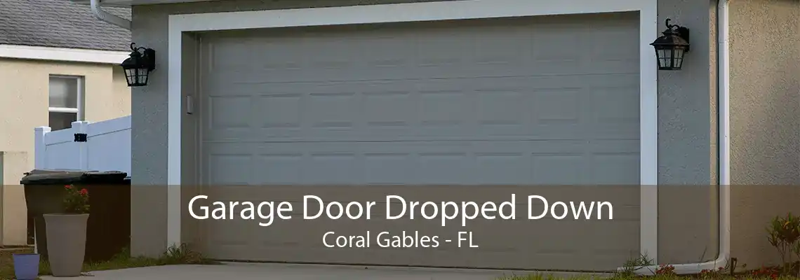 Garage Door Dropped Down Coral Gables - FL