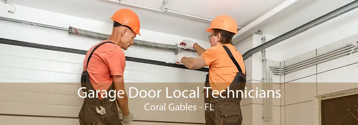 Garage Door Local Technicians Coral Gables - FL