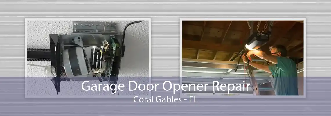 Garage Door Opener Repair Coral Gables - FL