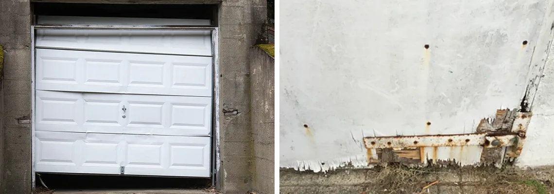 Rotten Commercial Garage Door Repair in Coral Gables, FL