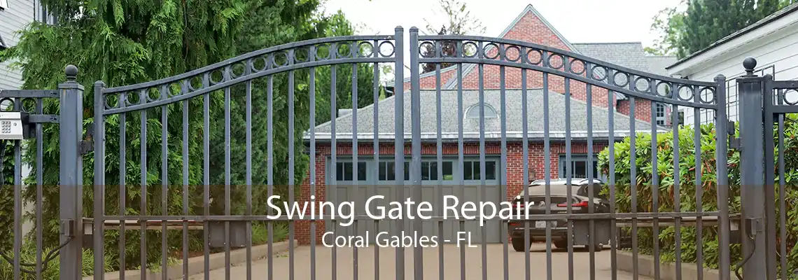 Swing Gate Repair Coral Gables - FL